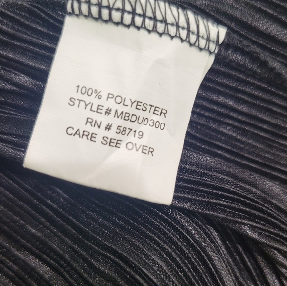 Elementz Gold Metallic Women's Blouse Sz M - Picture 7 of 9